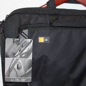 CASE LOGIC - laptop computer bag - black - 15"-16"